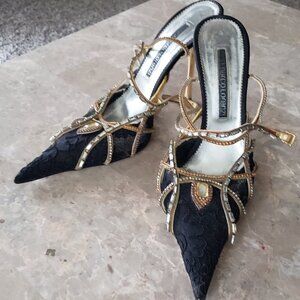 Gianmarco Lorenzi vintage high heels shoes